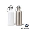 600 ml - Stainless Steel Sports Bottle White - ORCA