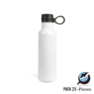 Insulated Sport Water Bottle with Loop-Top Lid