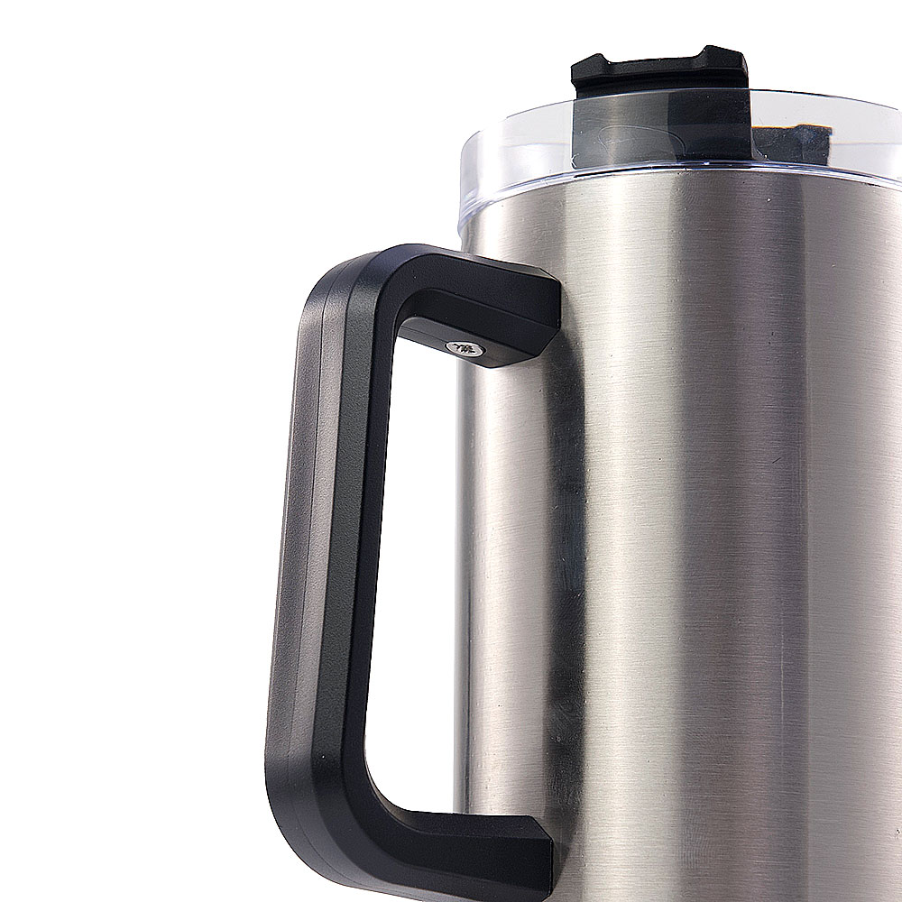 Tumbler With Handle and Straw Lid