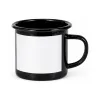 12 oz Black Matte Enamel Cup