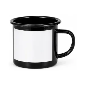 12 oz Black Matte Enamel Cup